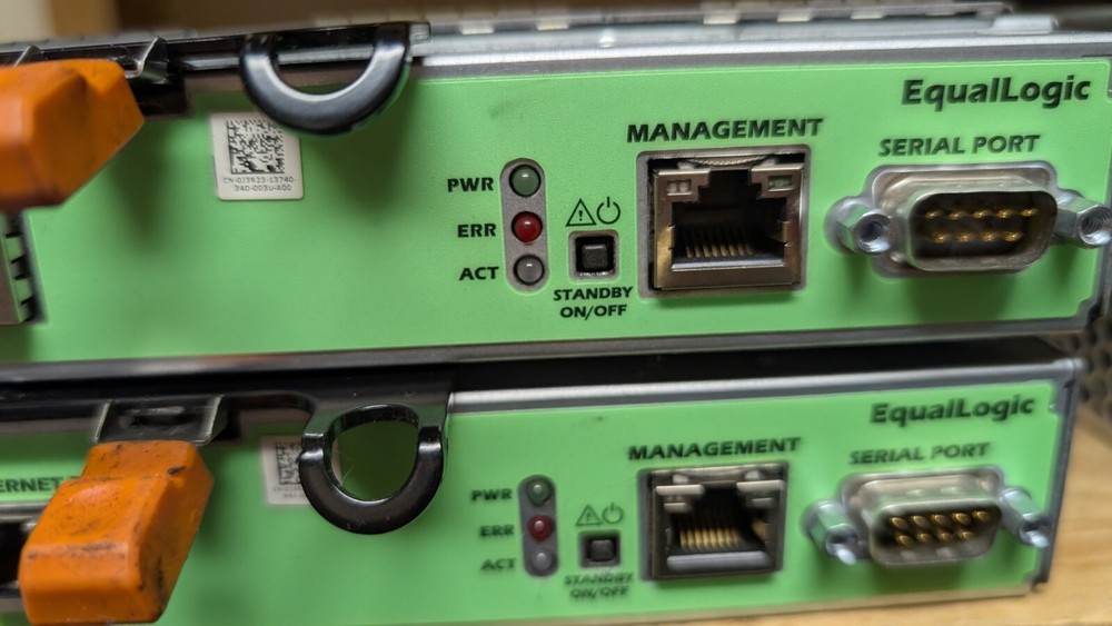 LOT OF 2 DELL EQUALLOGIC E09M001 E09M CONTROL MODULE TYPE 11