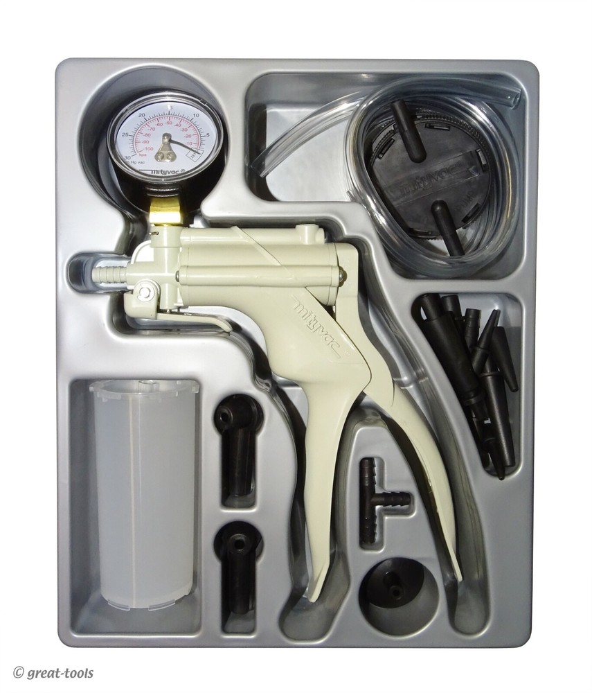 VACUUM PUMP & BRAKE BLEEDER TOOL – automotive tester tools – diagnostic testing