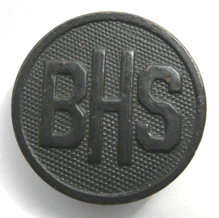 WW1 "BHS" Enlisted Type Collar Disk - SB