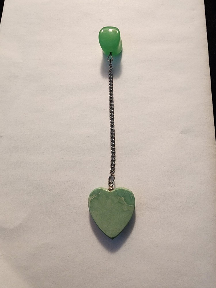 Handmade Chrysoprase Pendulum