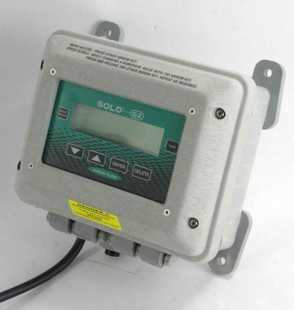 Force Flow Solo G2 Drum Chemical Scale Model DR10DS Digital Indicator