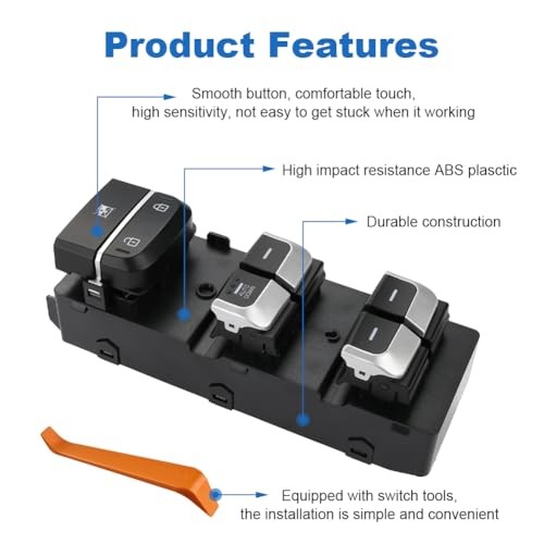 Automatic Power Master Window Switch Compatible with Kia Optima 1.6L 2.0L 2.4L