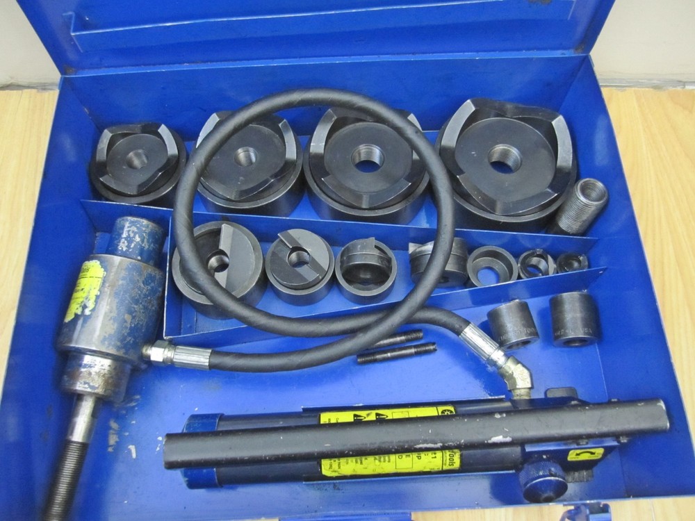 Current Tools - Model 154 PM 1/2"-4" Hydraulic Knockout Set, FAST SHIPPING READ