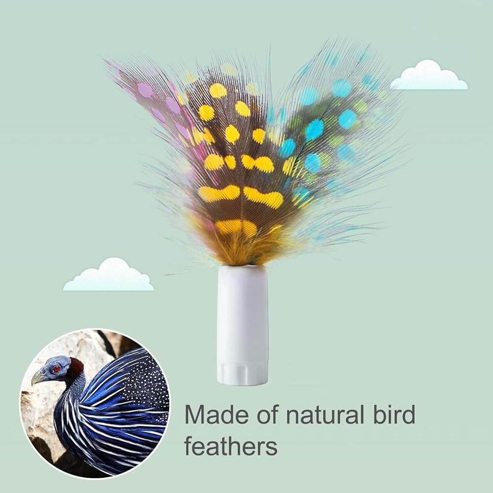 Feathers Replacement ONLY Interactive Cat Toys