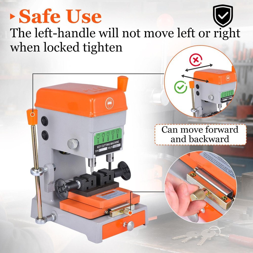 Cutter Cutting Machine, Keys Duplicator Copy Machine for Keys Copy Cloning