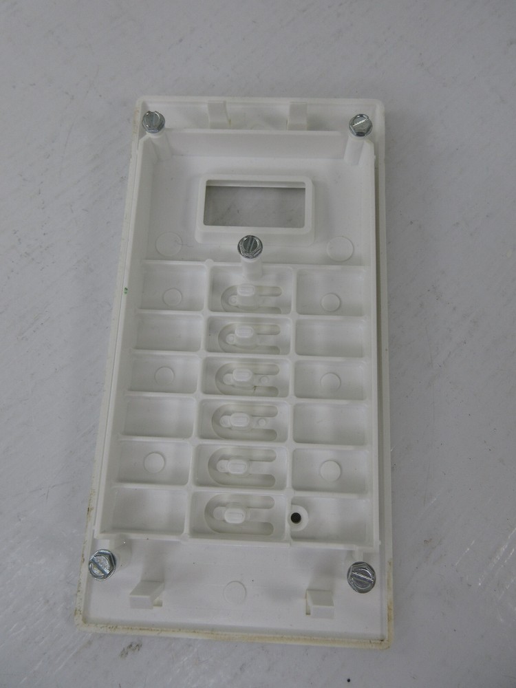 West Bend Bread Machine 41088 Replacement Control Panel Cover White w/ Hardware