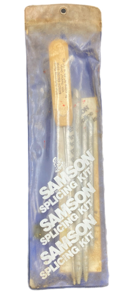Vintage Samson Rope Splicing Kit W/ Instructions & Packet