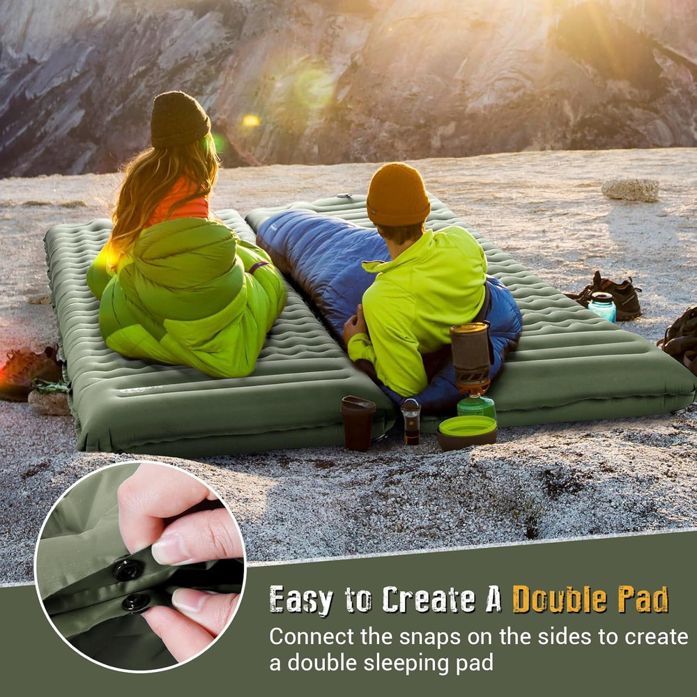 Colchoneta autoinflable Elegear para acampar