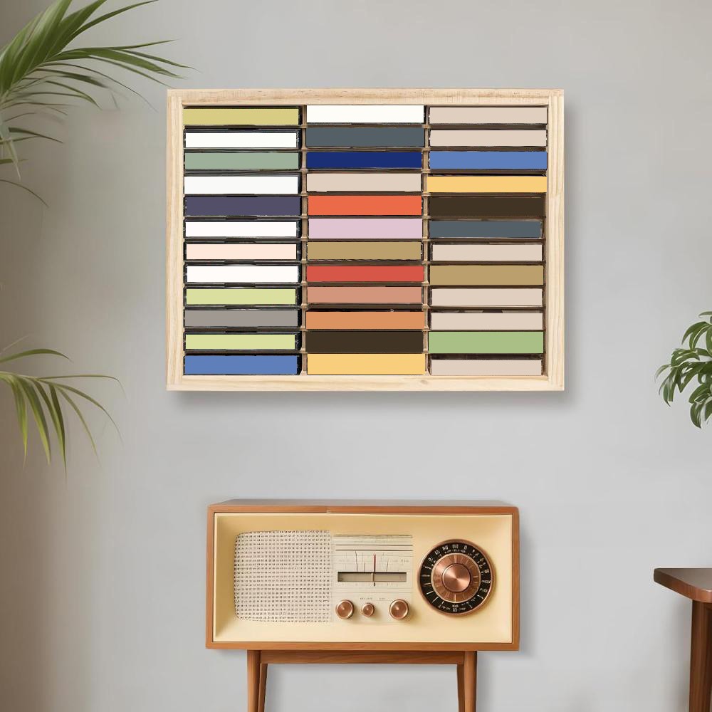 36 Grids Dvd Storage Tower Rack Cd Unit Shelf Organizer Wall Mount Storage