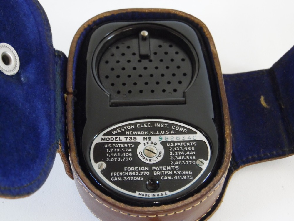 Weston Master II Model 735 Selenium Exposure Meter