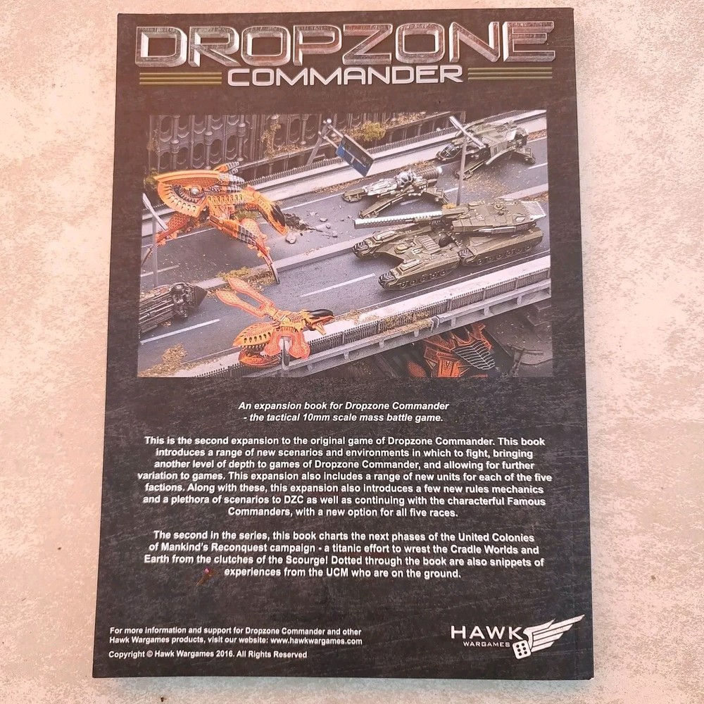 Hawk Wargames Dropzone Commander Reconquest: Phase 2 Guidebook