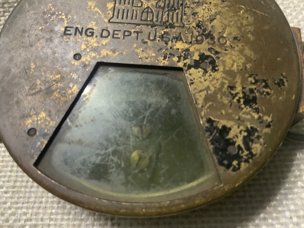 A. Lietz Co. 1930 US Engineer Surveying Compass