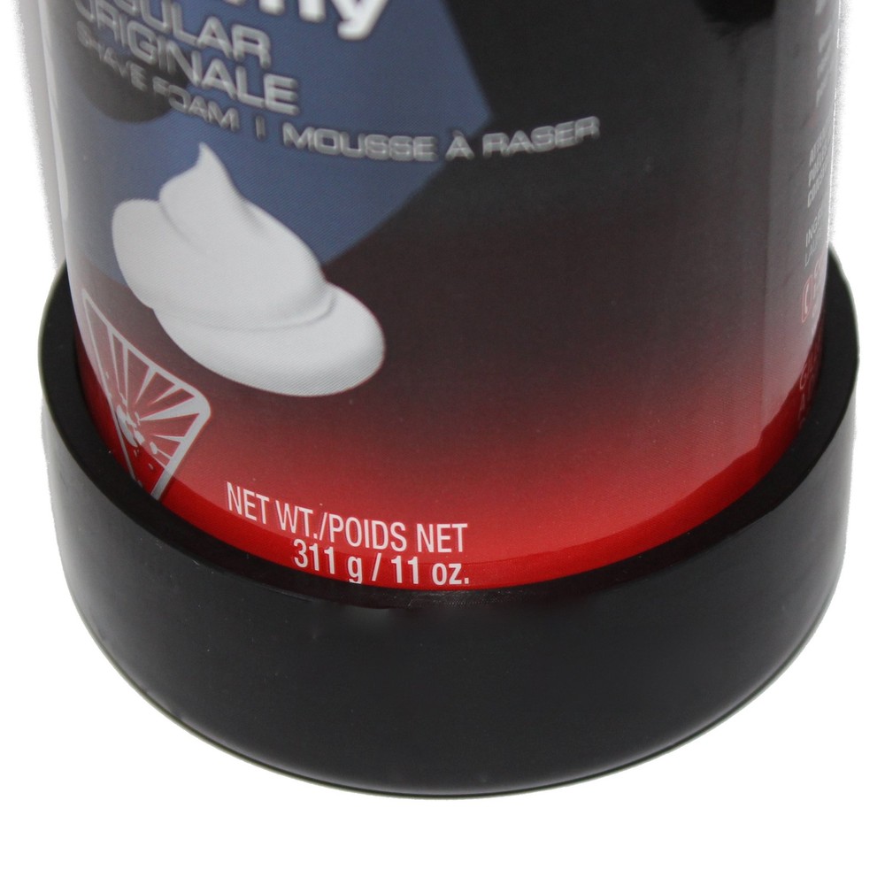 | Stops Shaving Cream Can Rust | Black | Large-Foam Sized