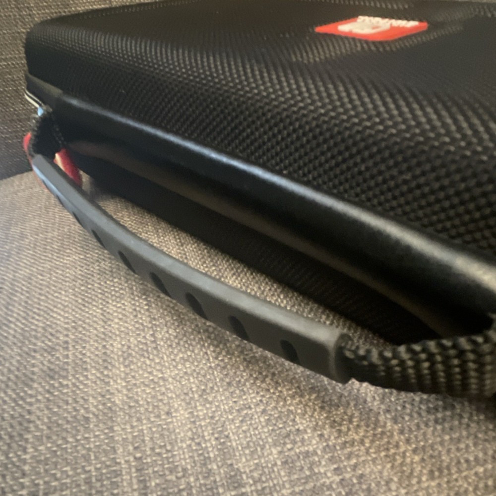 Nintendo Hard Shell Carrying Case Black Red for Switch Console & Games