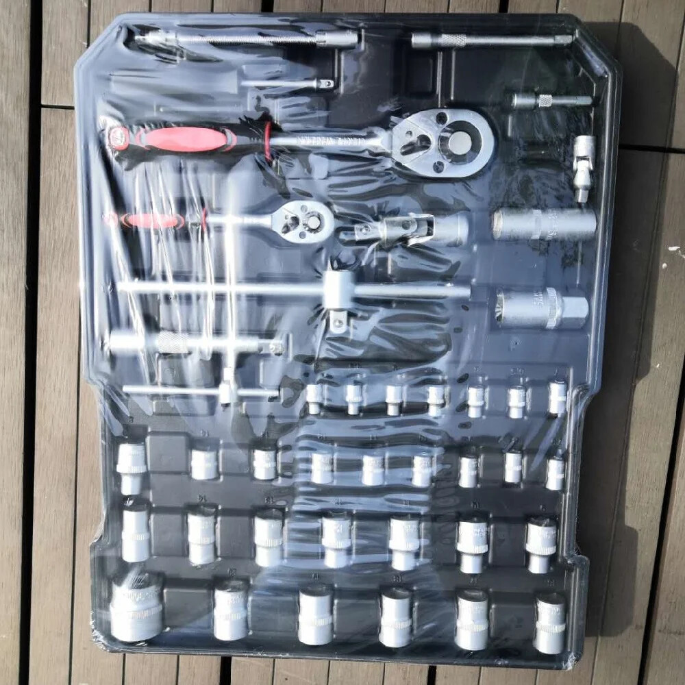 Professional Full Set Electrician Multi-function Hardware Household Toolbox