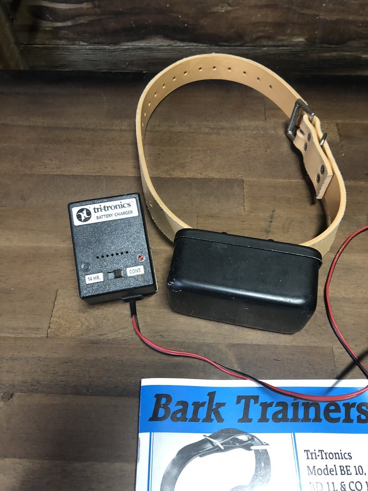 Tri-Tronics BE 10 remote dog bark trainer