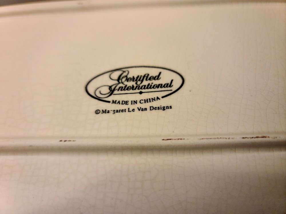 Certified International Sunflower by Margaret Le Van 17" Rectangular Baker