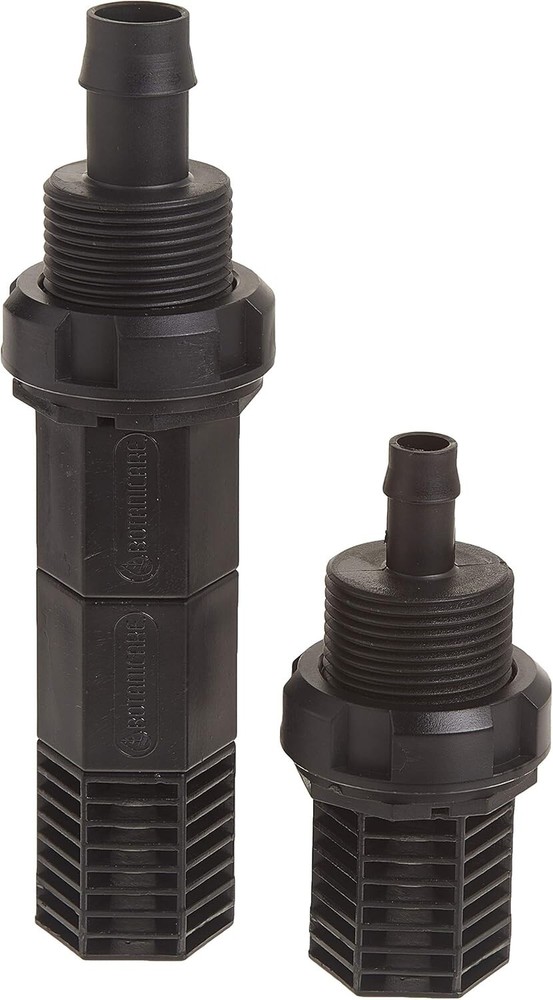 Botanicare Ebb & Flow Fitting - (1) 1/2" & 3/4" Bulkhead, (2) Screen & Extension