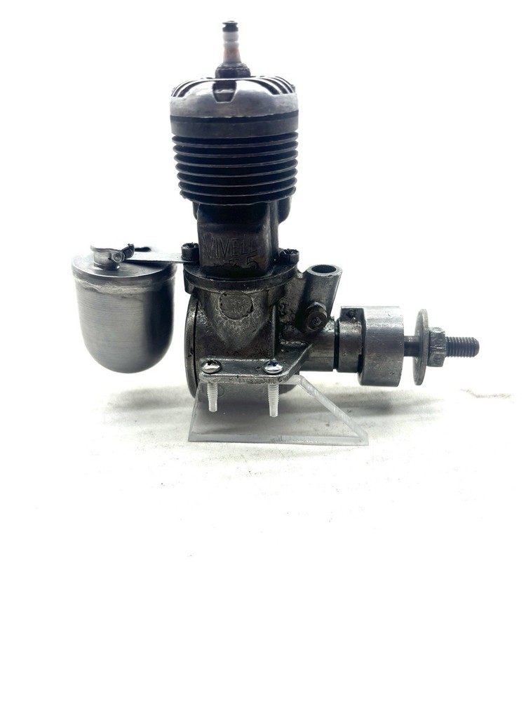 Vintage Vivell 35 Ignition Model Airplane Engine, Clean,Excellent Compression M2