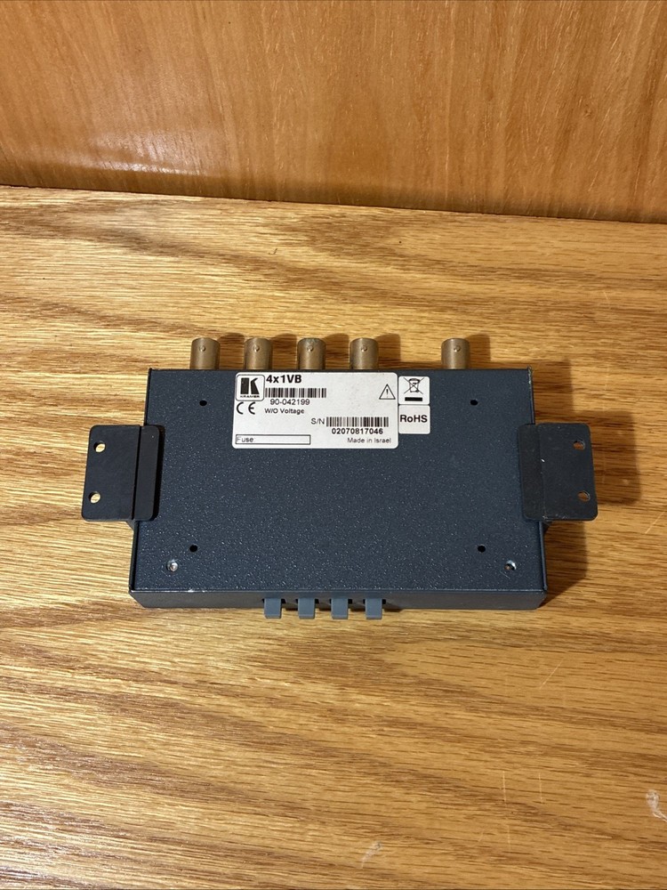 Kramer 4x1VB high-resolution Video Switcher Tested Working (4A)
