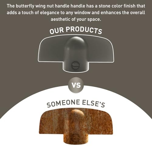 3/8" Window Crank Handle Replacement, Operator Handles for Andersen