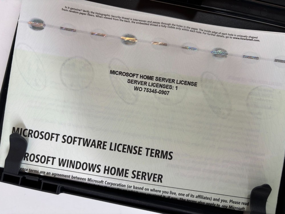 Rare Windows Home Server Software Microsoft 2007 Install Disk Microsoft Store