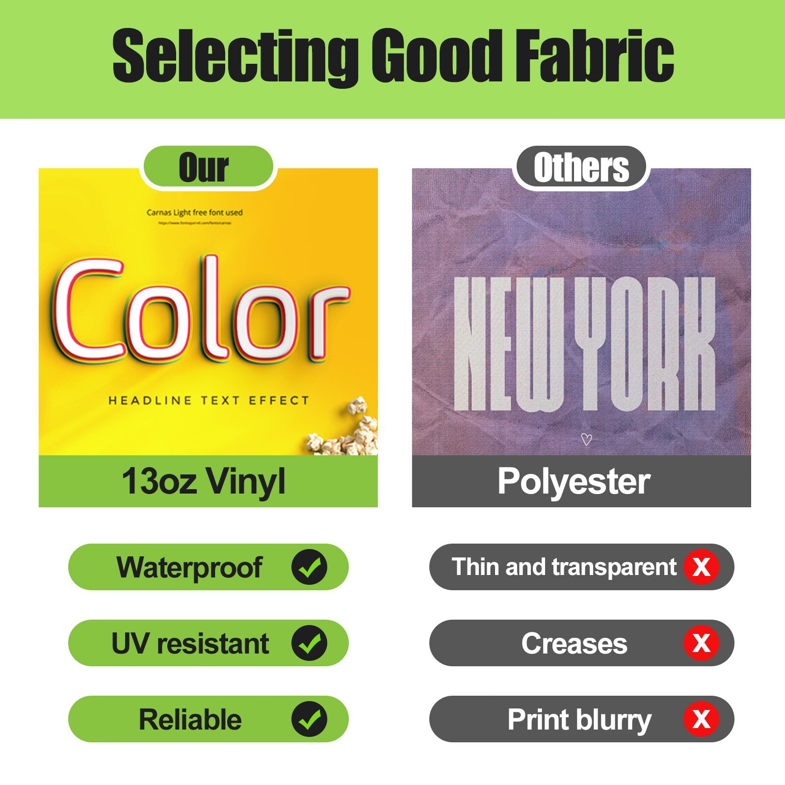 Vinyl Banner Outdoor Custom Printed - Heavy Duty Weatherproof Advertising Signs