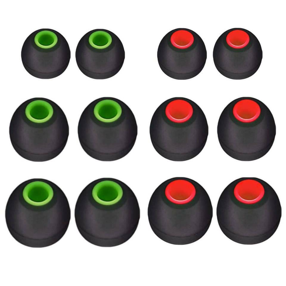 Replacement Noise Cancellation Isolation Silicone Soft Ear Buds Earplug Tips
