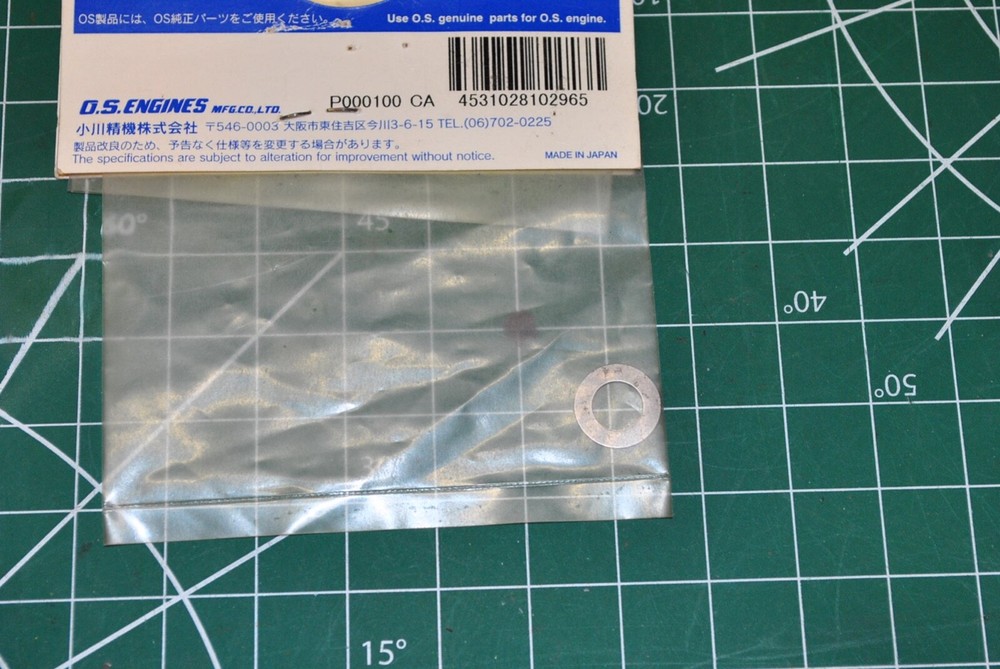 O.S. #21620006 Thrust Washer, 10, 15FP