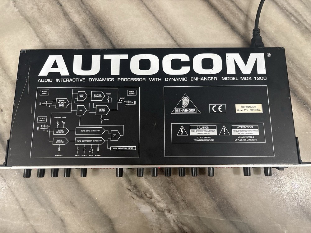 Behringer AUTOCOM MDX 1200 Dynamics Processor