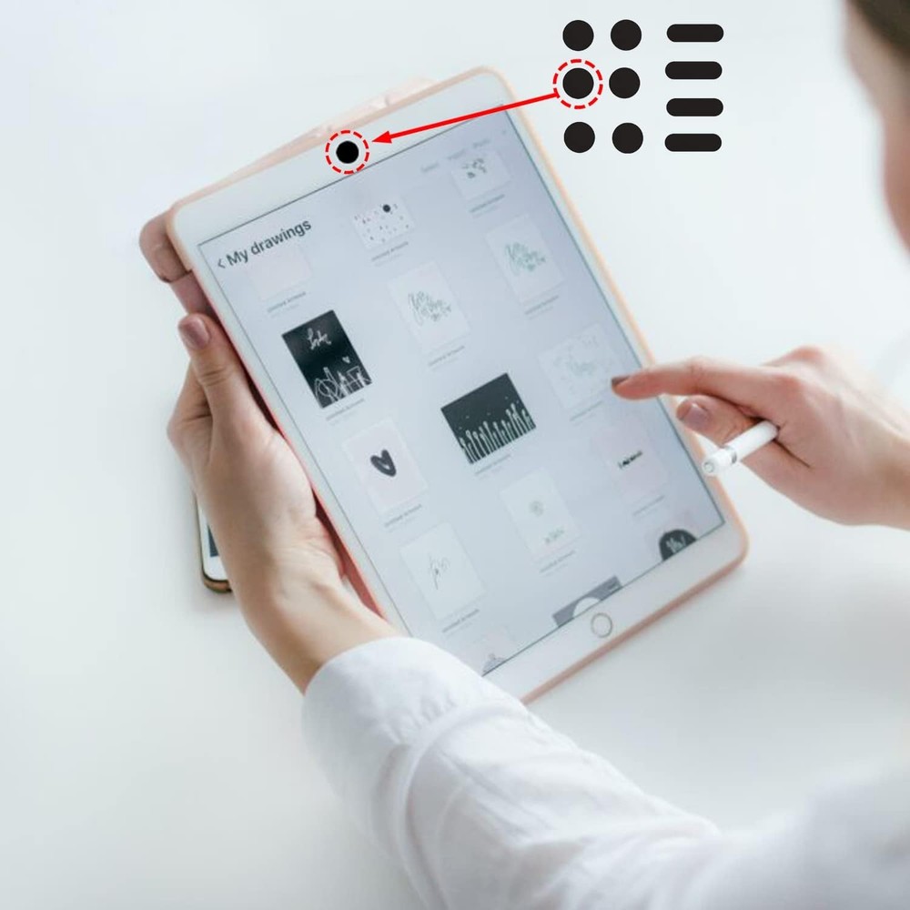 Universal Webcam Covers - Privacy Protection Accessory, No Residue Application,