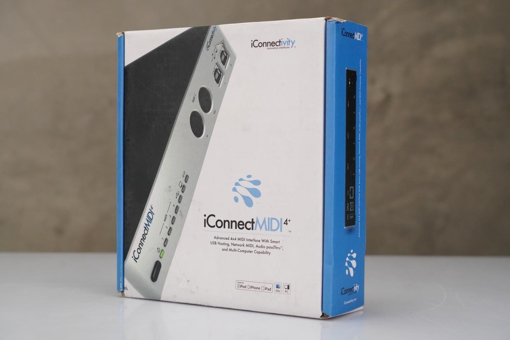 iConnectivity iConnectMIDI 4+ 4-Channel MIDI Interface #56883