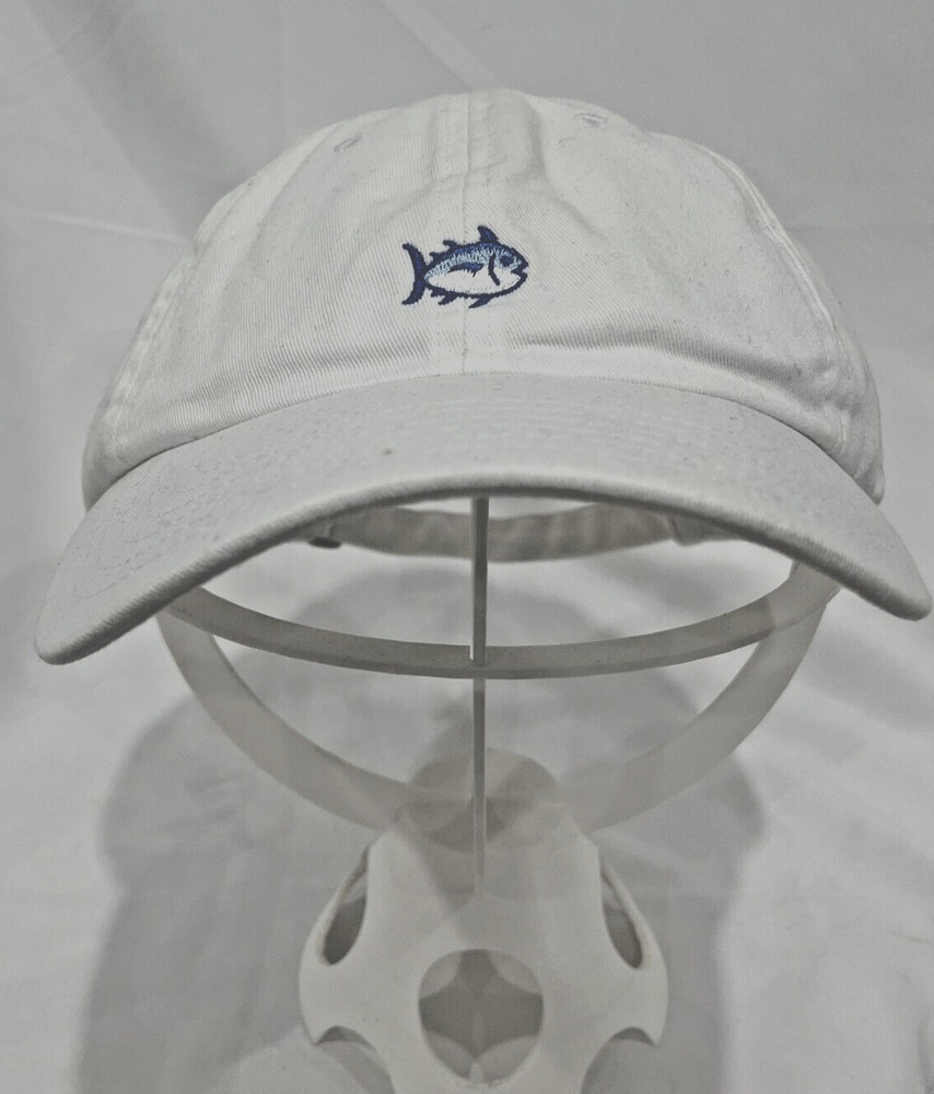 Southern Tide White Skipjack Hat Cap One Size Adjustable Strap