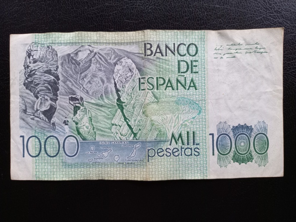 Spain 1000 Pesetas, 1979 , (P-158)