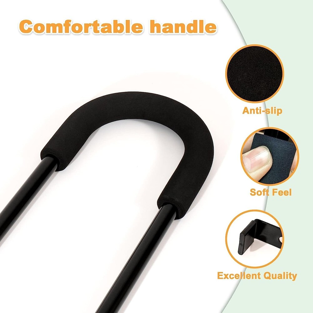 Safe and Effective Bike Trainer Handle - Secure - Adjustable - Universal Clamp