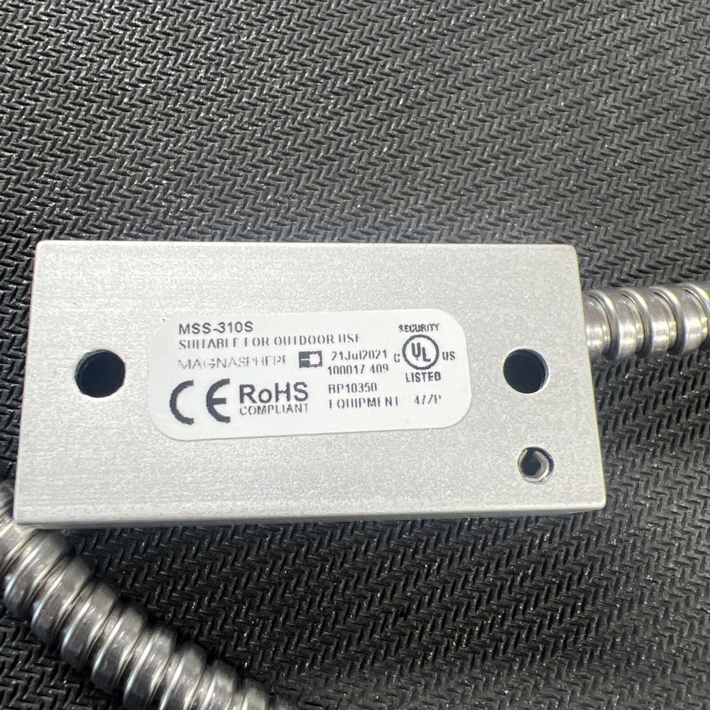 Magnasphere MSS-310S-Go Surface Mount Multi-Switch Contact with Armored Cable