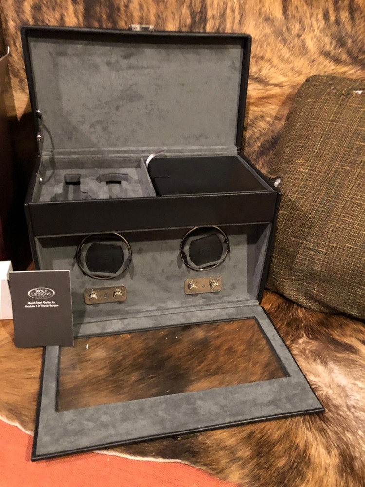 Wolf Heritage Double Watch Winder