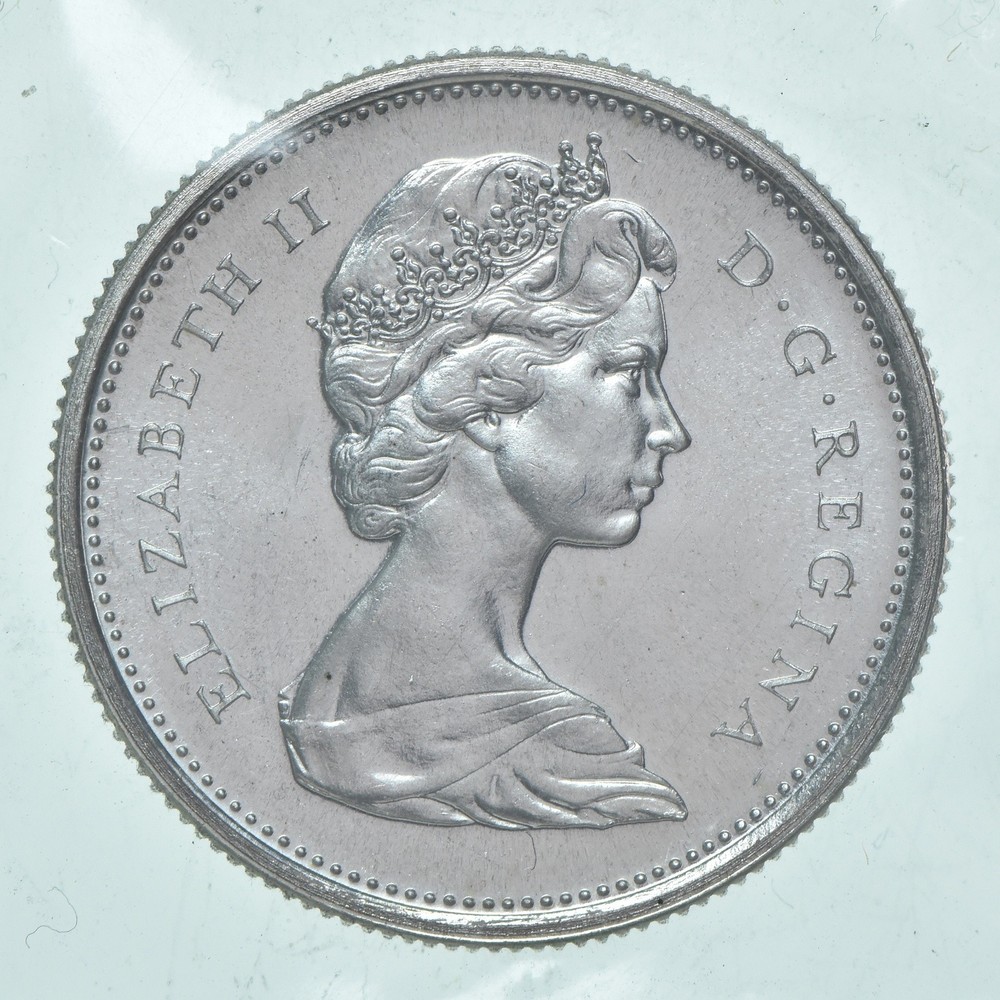 1965 Canada 25 Cents 80% Silver