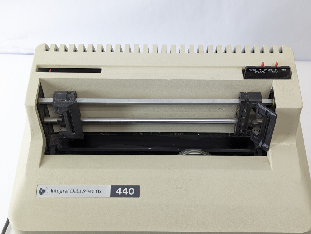 Integral Data Systems IDS PAPER TIGER Printer Model 440 Vintage Impact Printer