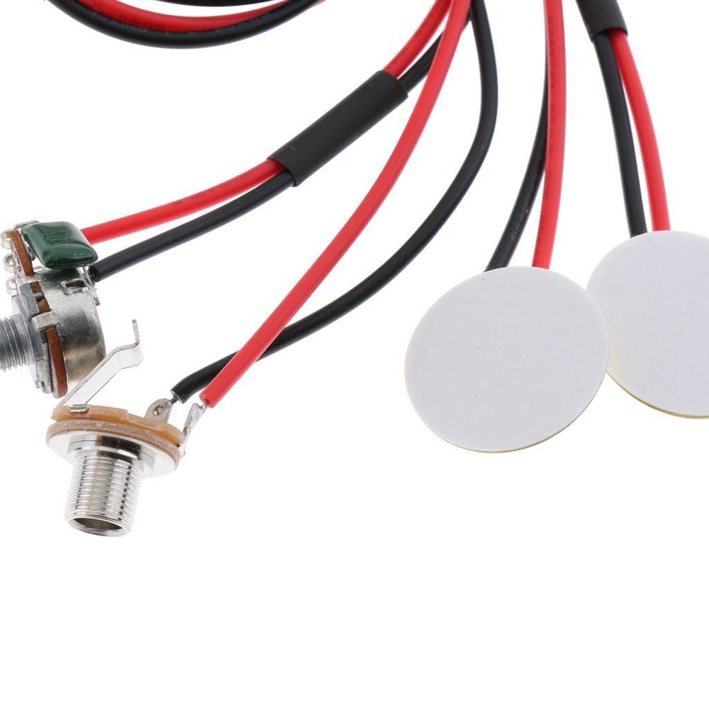 1/4\'\' Dual Pickup Piezo With Volume