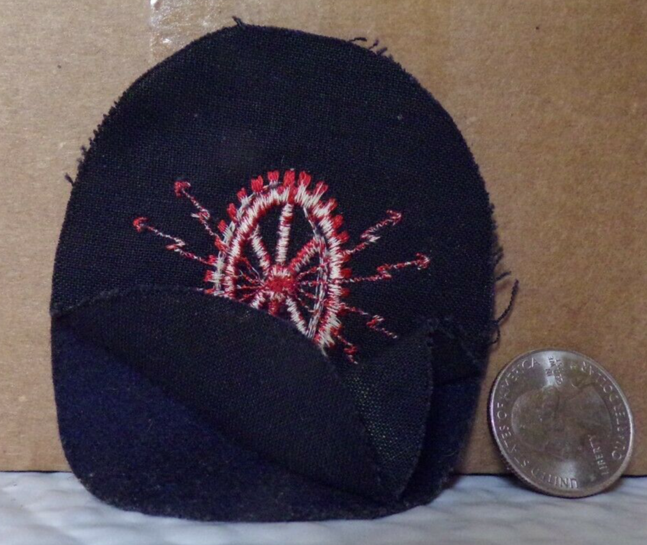 WW2 KRIEGSMARINE TECHINCAL ELECTRICAL COURSE PATCH. NO GLOW ORIGINAL.