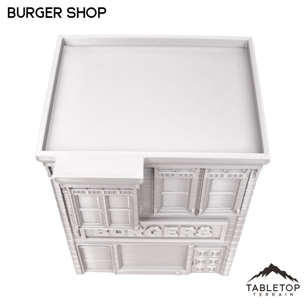 Burger Restaurant - Marvel Crisis Protocol Building - Tabletop Terrain MCP
