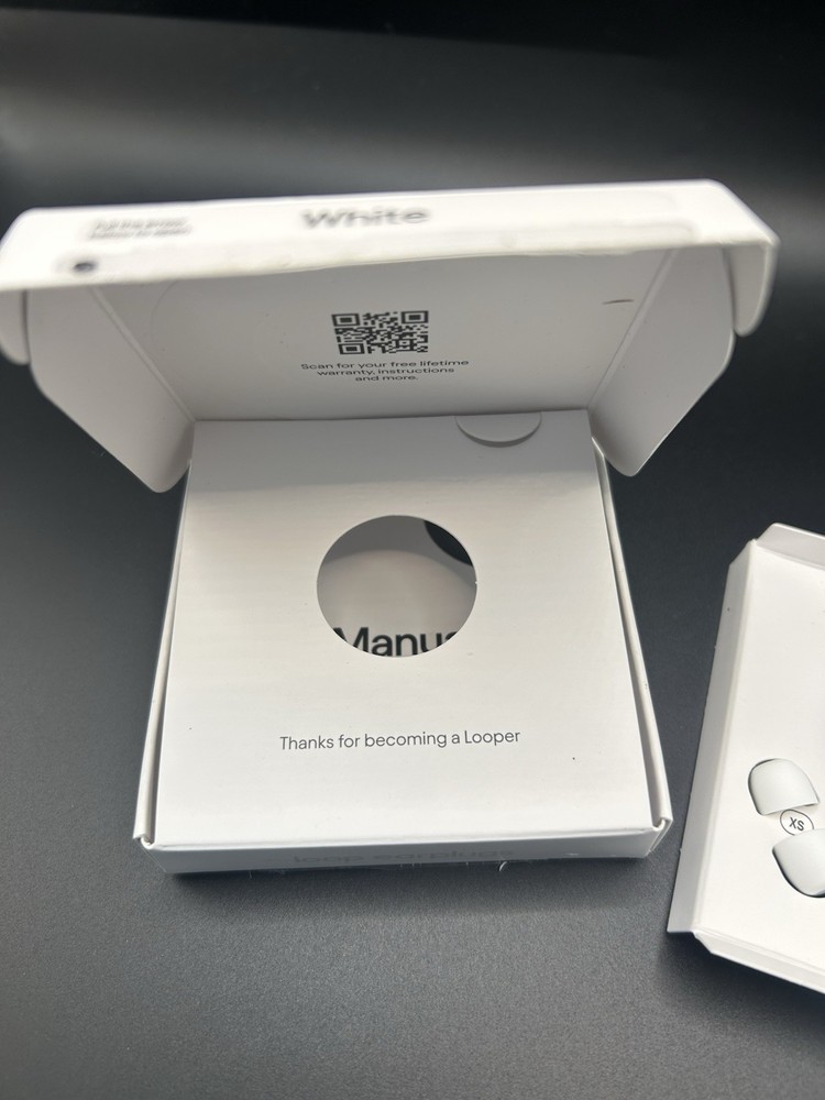 Loop -Quiet 2 - White - Ear Plugs - Everyday Noise Relief