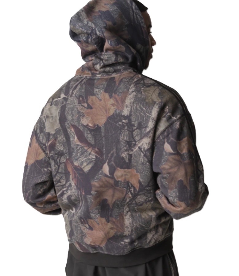 Adidas Originals JY2775 Camouflag Track Full Zip Hoodie Jacket Mens Medium CAMO