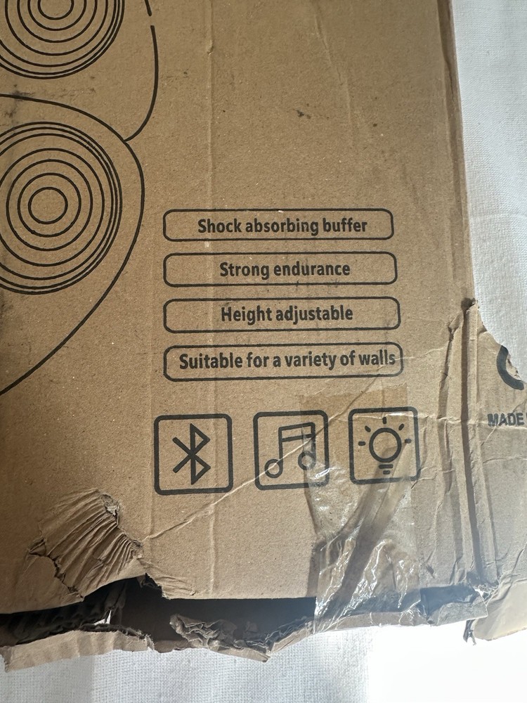 Musical Boxing Target New Open Box