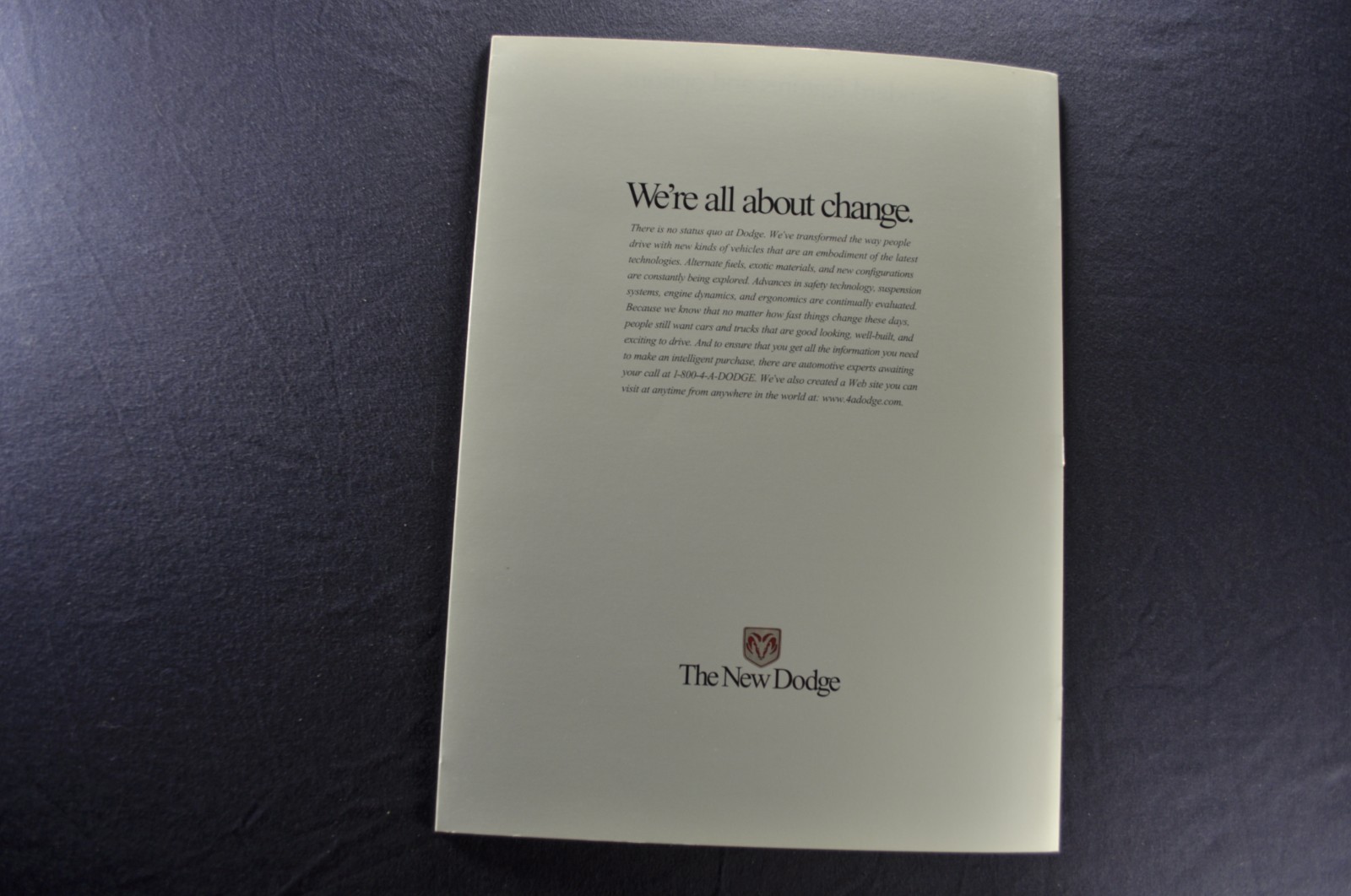 1999 Dodge Neon Catalog Brochure R/T Sport Coupe Excellent Original 99