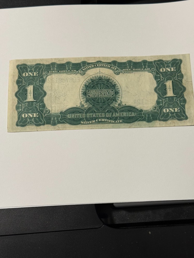 1899 Black Eagle one dollar silver certificate