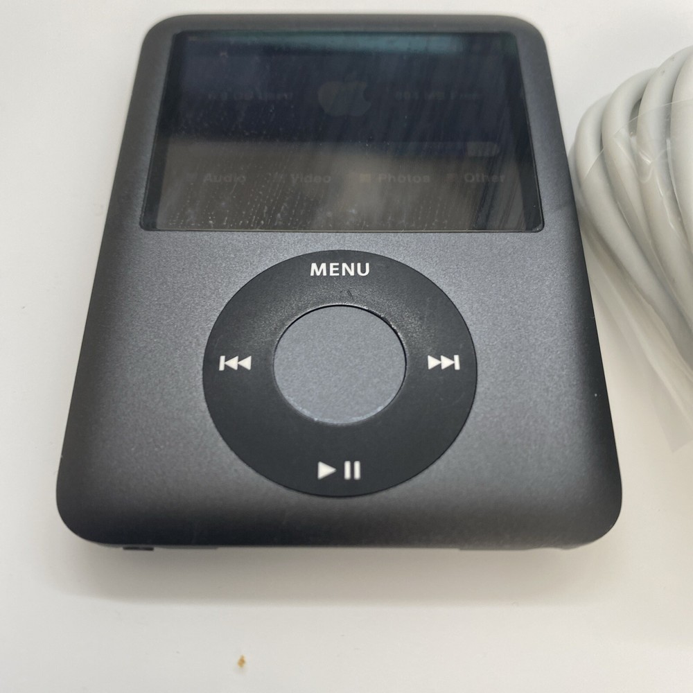ipod nano 3rd generation 8gb Black New Battery