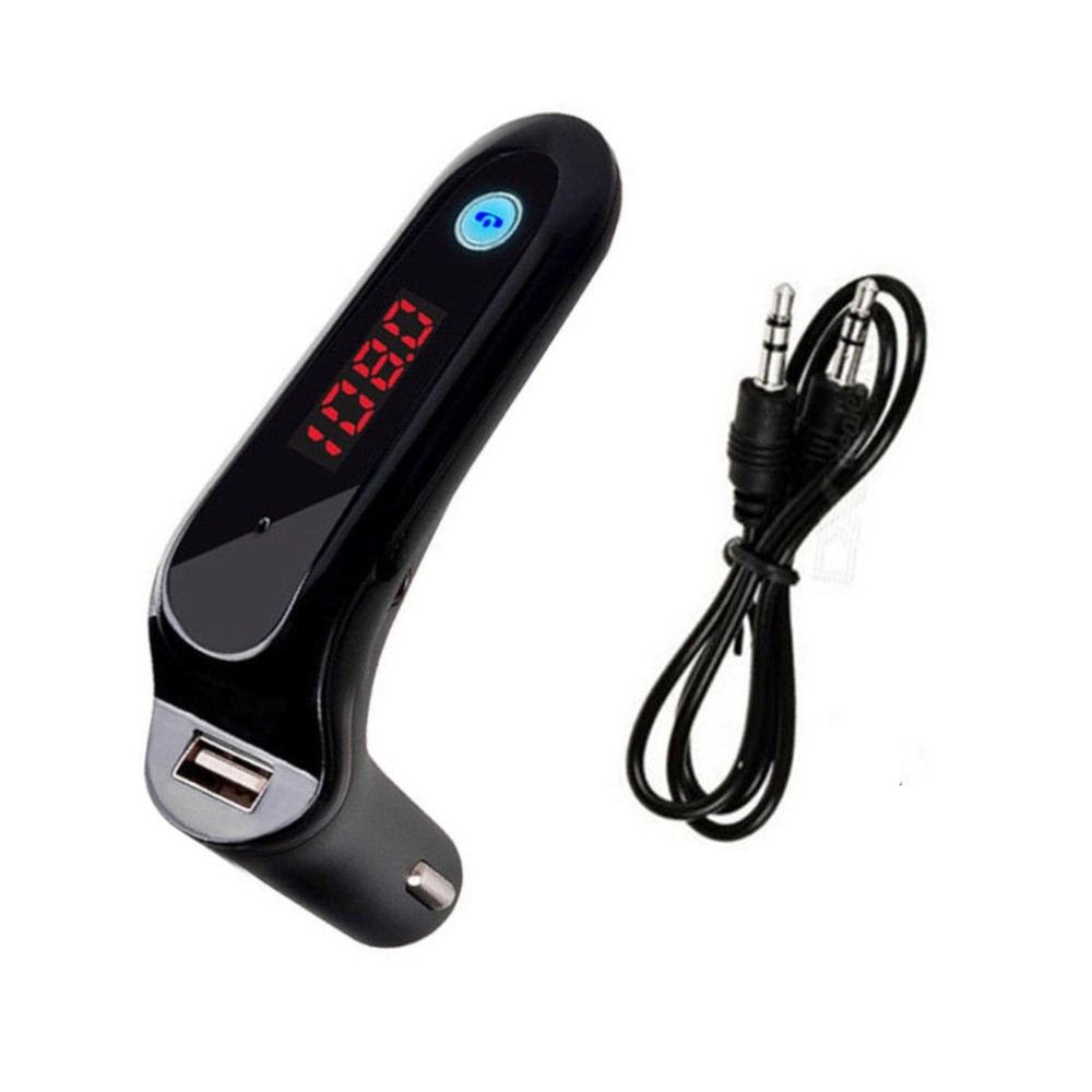 Portable Car Bluetooth FM Transmitter Radio Handsfree MP3 Player/USB Charger A