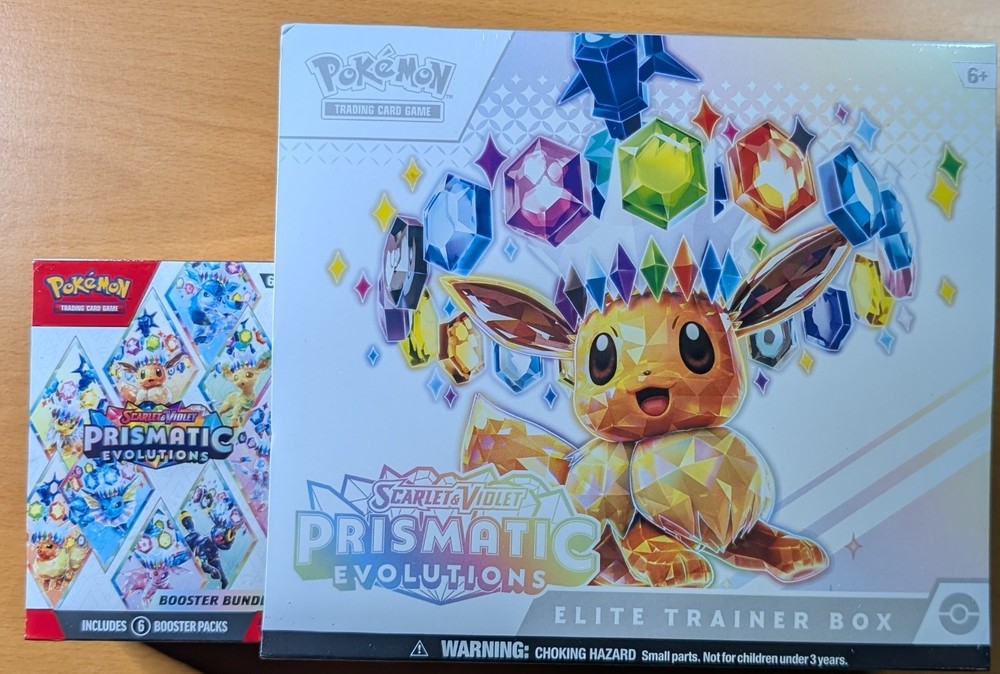New Prismatic Evolution ETB & Booster Bundle